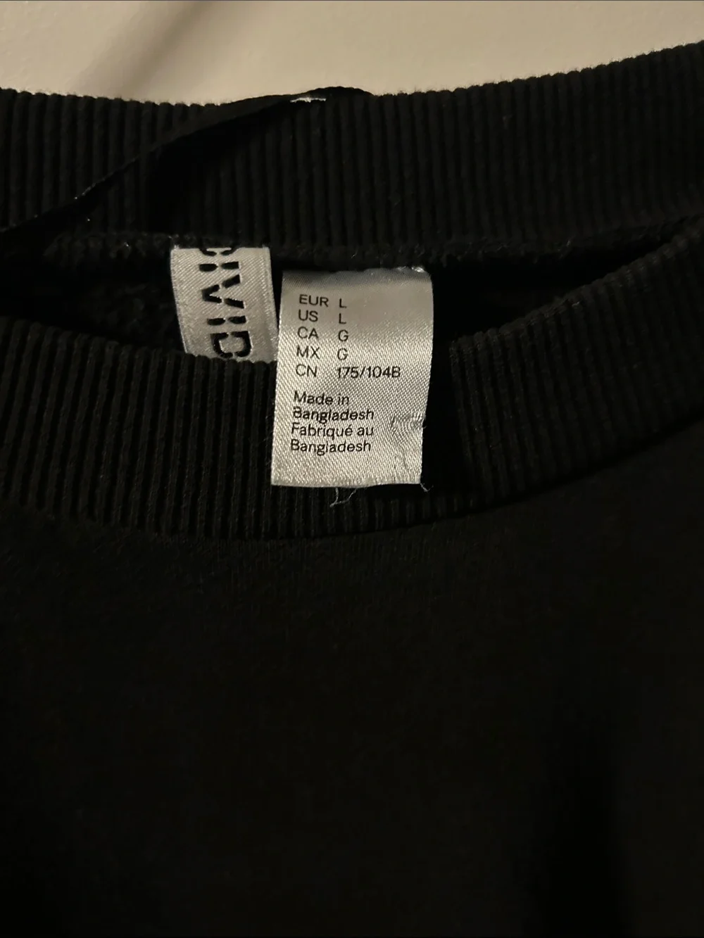 H&M classic black
